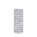 Подвеска из серебра с фианитом