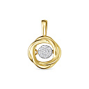 Подвеска из золота с бриллиантами