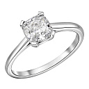 Кольцо из белого золота с бриллиантом