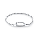 Браслет из белого золота с бриллиантами