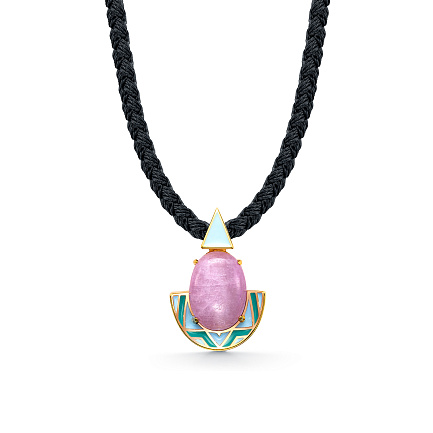 Колье из серебра