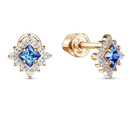 Серьги Пусеты