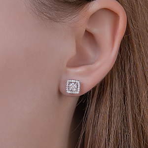 Серьги Пусеты