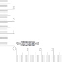 Кольцо из белого золота с бриллиантами