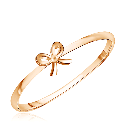 Кольцо из красного золота