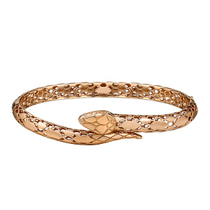Браслет декоративный из красного золота