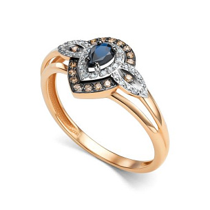 Кольцо из красного золота