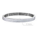 Браслет декоративный из серебра