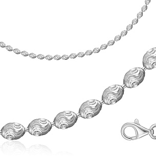 Цепь декоративная из серебра