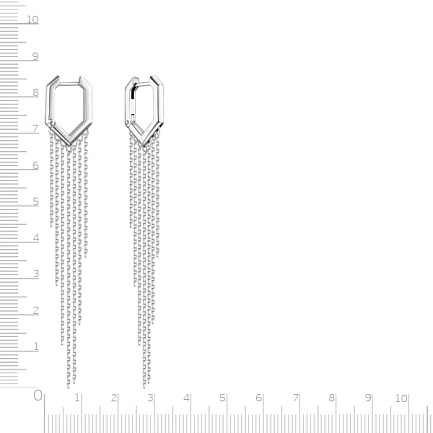 Серьги из серебра