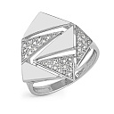 Кольцо из белого золота с бриллиантами