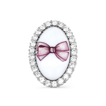 Брошь из серебра