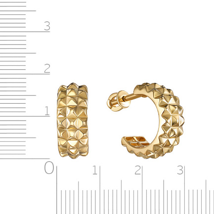 Серьги Пусеты