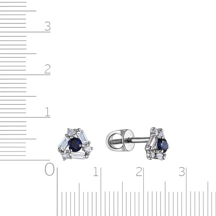 Серьги Пусеты