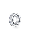 Подвеска из белого золота с бриллиантами