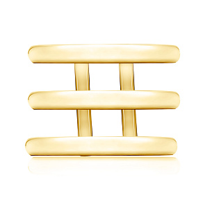 Кольцо из золота на всю фалангу