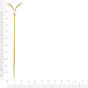 Колье из серебра с позолотой