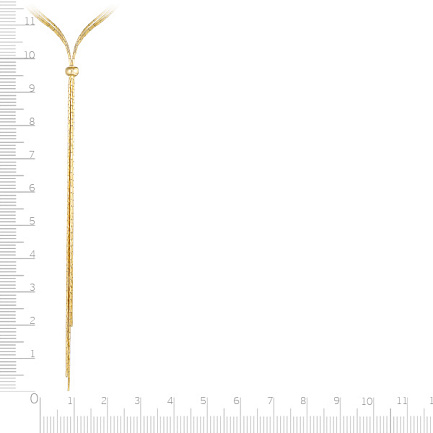 Колье из серебра с позолотой