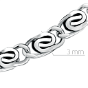 Браслет на ногу цепевязальный