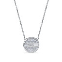 Колье из белого золота с бриллиантами