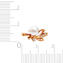 Кольцо из красного золота с жемчугом