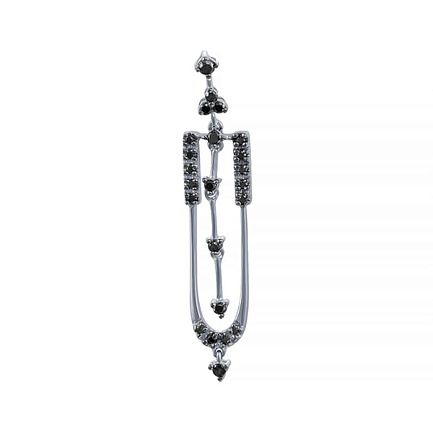 Подвеска из белого золота