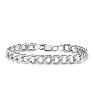 Браслет декоративный из серебра