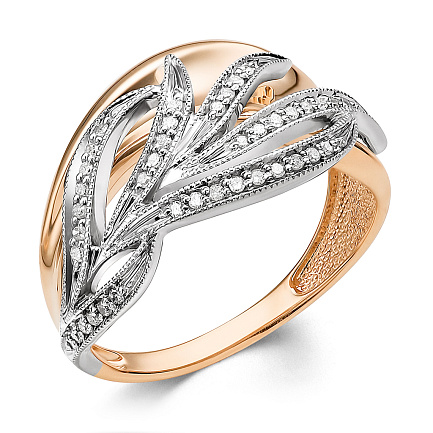 Кольцо из красного золота