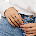 Кольцо из серебра