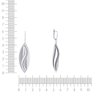 Серьги из серебра