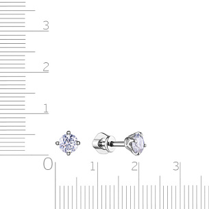 Серьги Пусеты