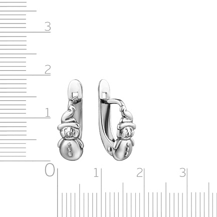 Серьги из серебра