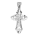 Подвеска из белого золота с бриллиантами