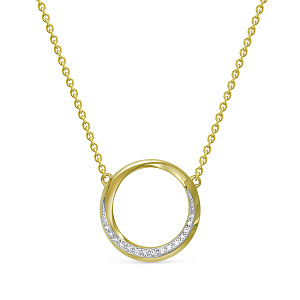 Колье из золота с бриллиантами