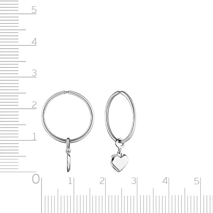 Серьги из серебра