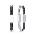 Серьги из белого золота