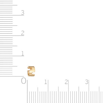 Подвеска из красного золота