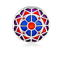 Кольцо из серебра с фианитами Сваровски