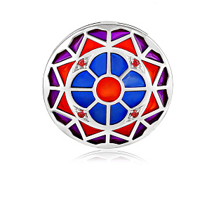 Кольцо из серебра с фианитами