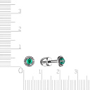 Серьги Пусеты