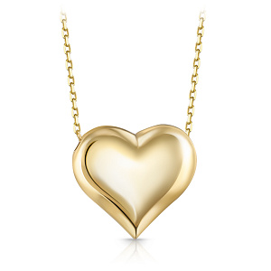 Колье из желтого золота