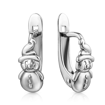 Серьги из серебра