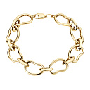 Браслет декоративный из желтого золота