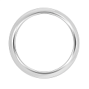 Кольцо обручальное из желтого золота с бриллиантами