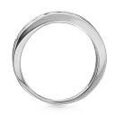 Кольцо из белого золота с фианитом