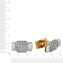 Запонки из белого золота с бриллиантами