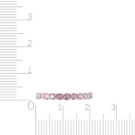 Кольцо из серебра с фианитом