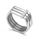 Кольцо из белого золота с бриллиантами