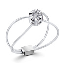 Кольцо из белого золота с бриллиантами