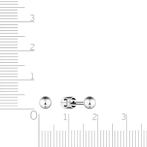 Серьги Пусеты